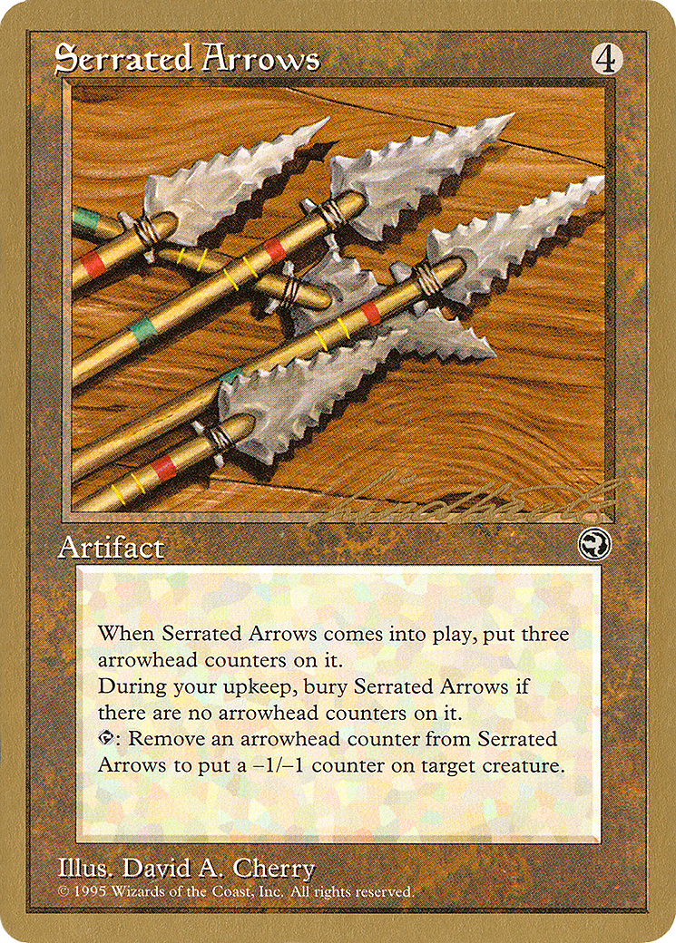 {C} Serrated Arrows (Leon Lindback) [Pro Tour Collector Set][GB PTC LL110]
