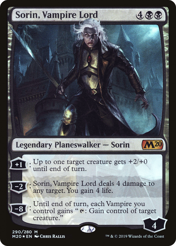 {R} Sorin, Vampire Lord [Core Set 2020][M20 290]