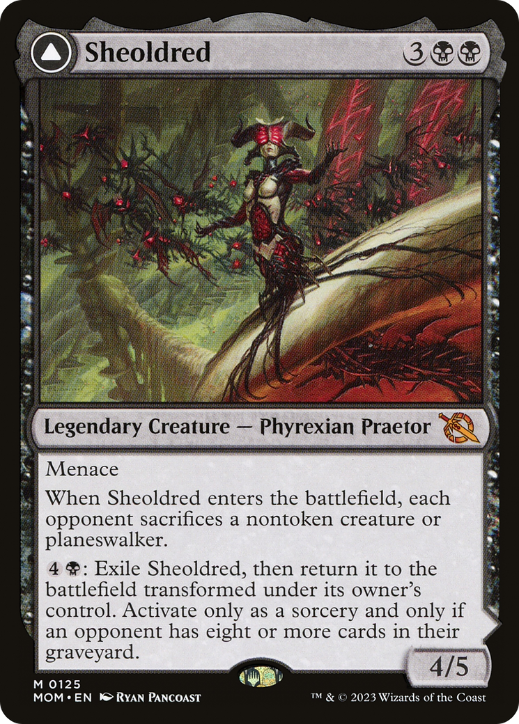 {R} Sheoldred // The True Scriptures [March of the Machine][MOM 125]
