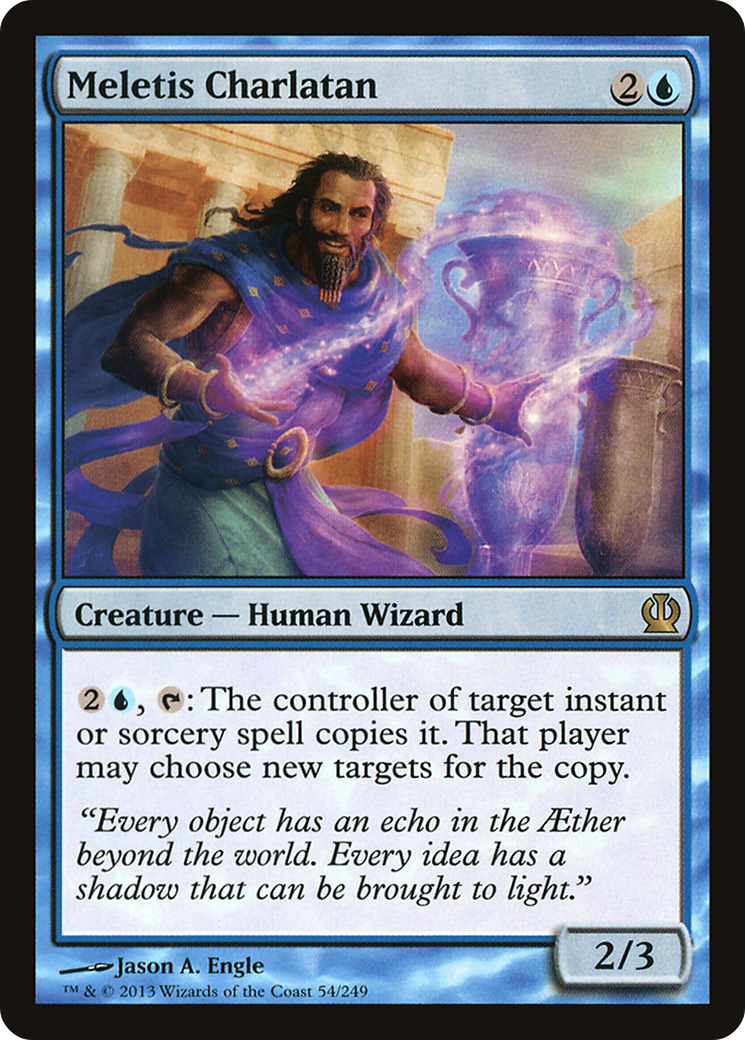 {R} Meletis Charlatan [Theros][THS 054]