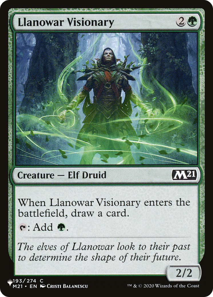 Llanowar Visionary [LIST 193/274]