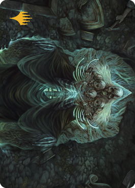 {A} Myrkul, Lord of Bones Art Card (39) (Gold-Stamped) [Commander Legends: Battle for Baldur's Gate Art Series][ACLB 039]