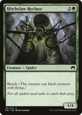{C} Hitchclaw Recluse [Magic Origins][ORI 181]