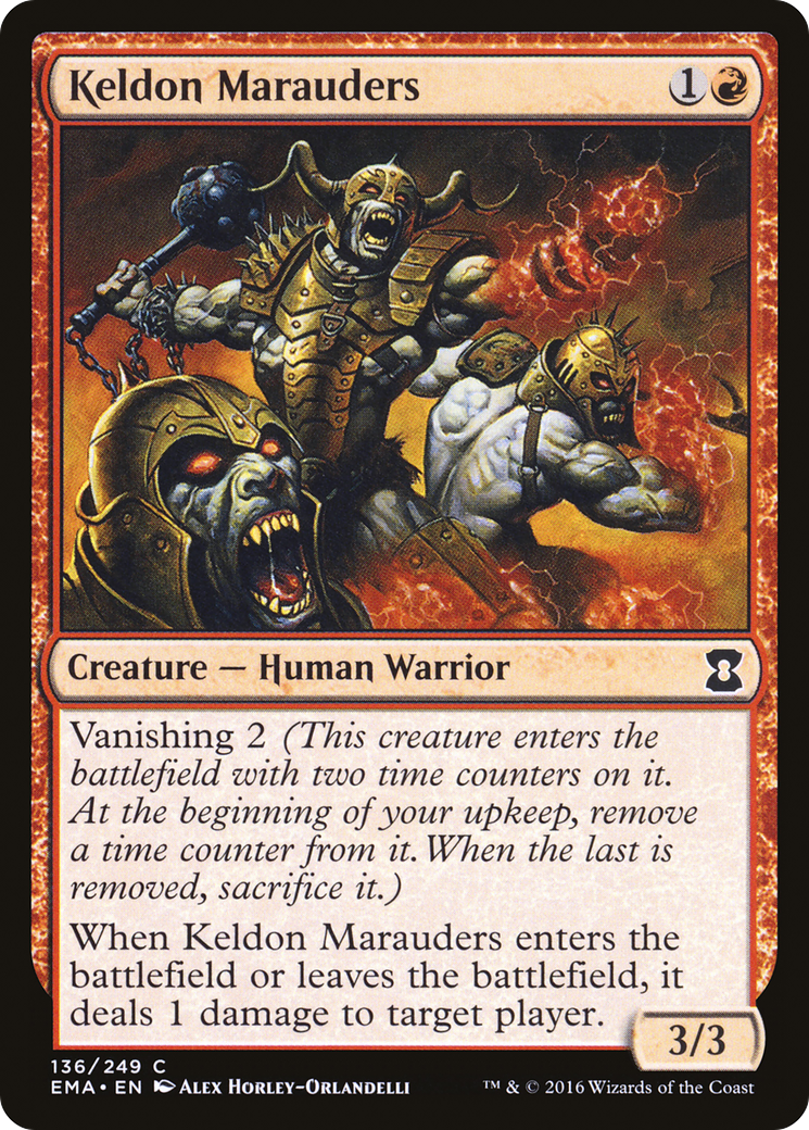 {C} Keldon Marauders [Eternal Masters][EMA 136]