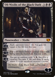 {R} Ob Nixilis of the Black Oath [Commander 2014][C14 027] - Misty Mountain Games