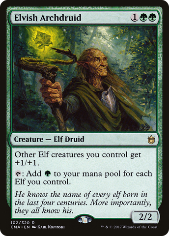 {R} Elvish Archdruid [Commander Anthology][CMA 102]