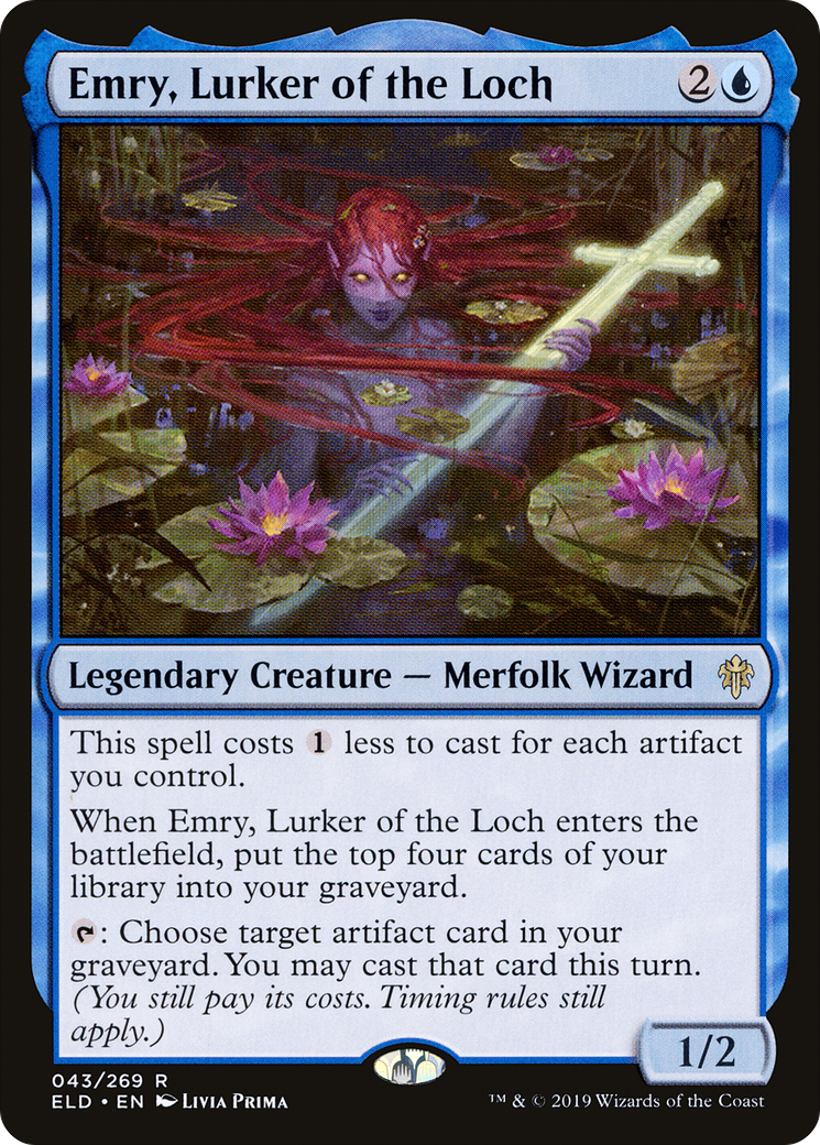 {R} Emry, Lurker of the Loch [Throne of Eldraine][ELD 043]