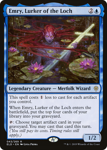 {R} Emry, Lurker of the Loch [Throne of Eldraine][ELD 043]
