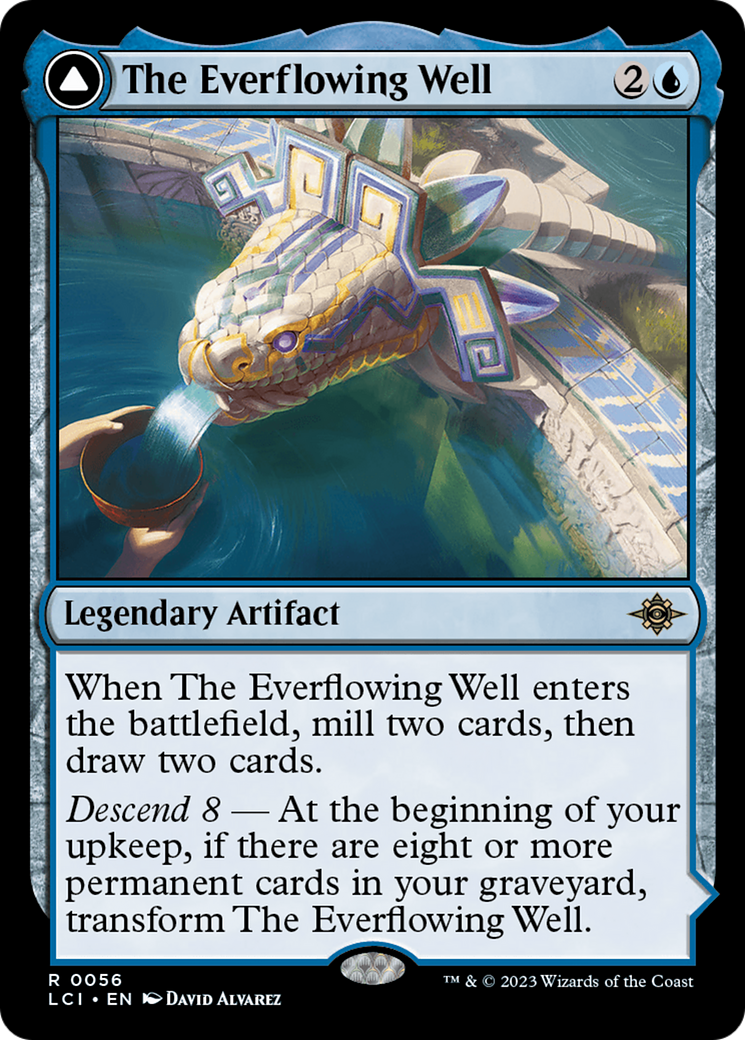 {@R} The Everflowing Well // The Myriad Pools [The Lost Caverns of Ixalan][LCI 056]