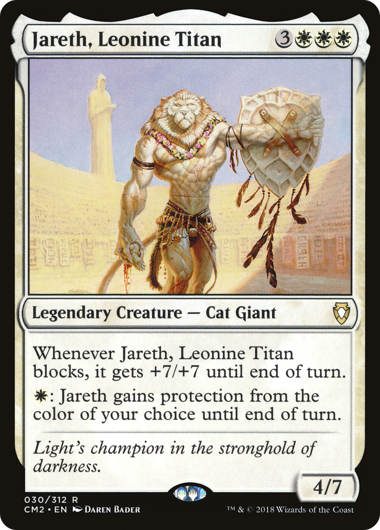 {R} Jareth, Leonine Titan [Commander Anthology Volume II][CM2 030]