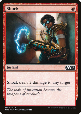 {C} Shock [Core Set 2019][M19 156]