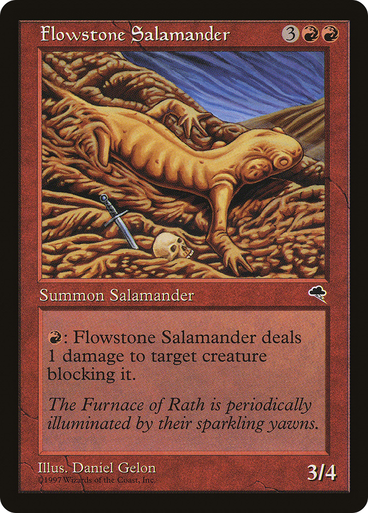 {C} Flowstone Salamander [Tempest][TMP 175]