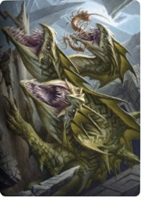 {A} Grakmaw, Skyclave Ravager Art Card [Zendikar Rising Art Series][AZNR 076]