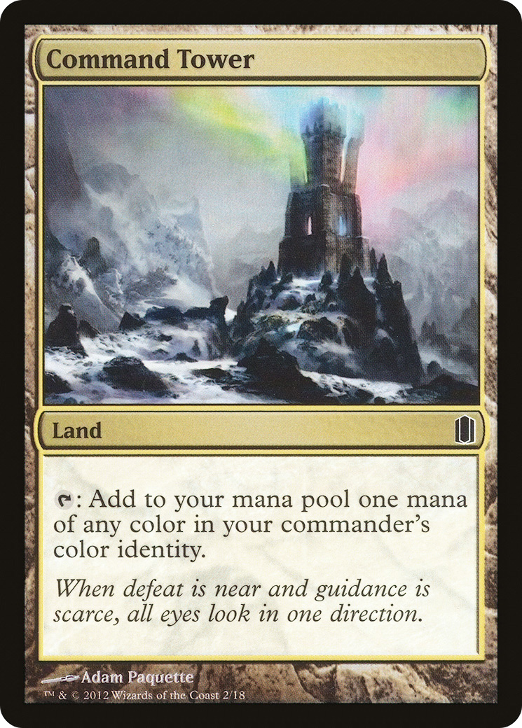 {C} Command Tower [Commander's Arsenal][CM1 002]