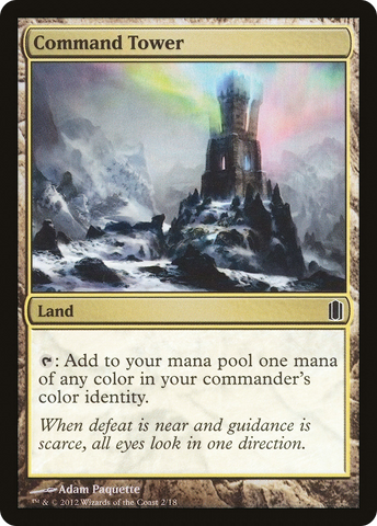 {C} Command Tower [Commander's Arsenal][CM1 002]