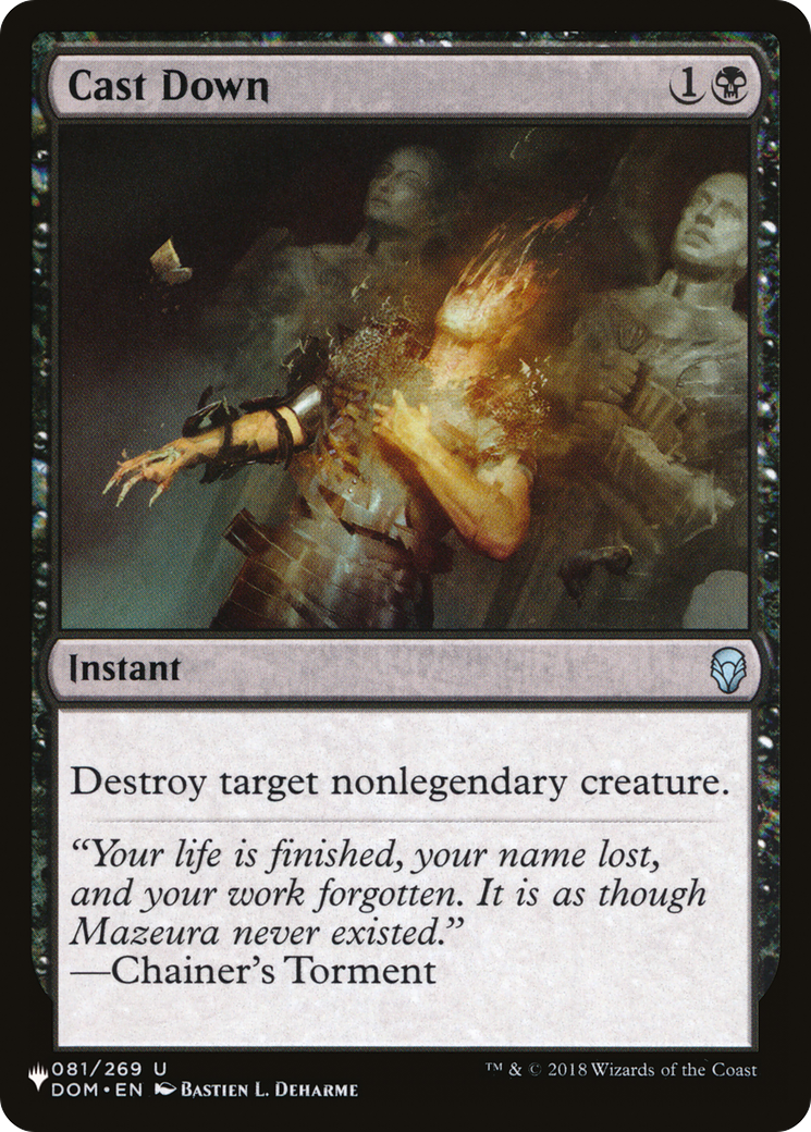 Cast Down (DOM) [LIST 081/269]