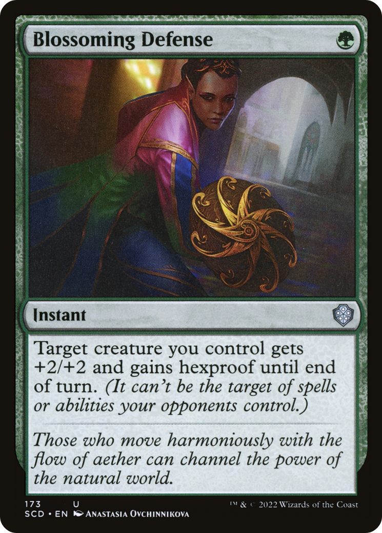 {C} Blossoming Defense [Starter Commander Decks][SCD 173]