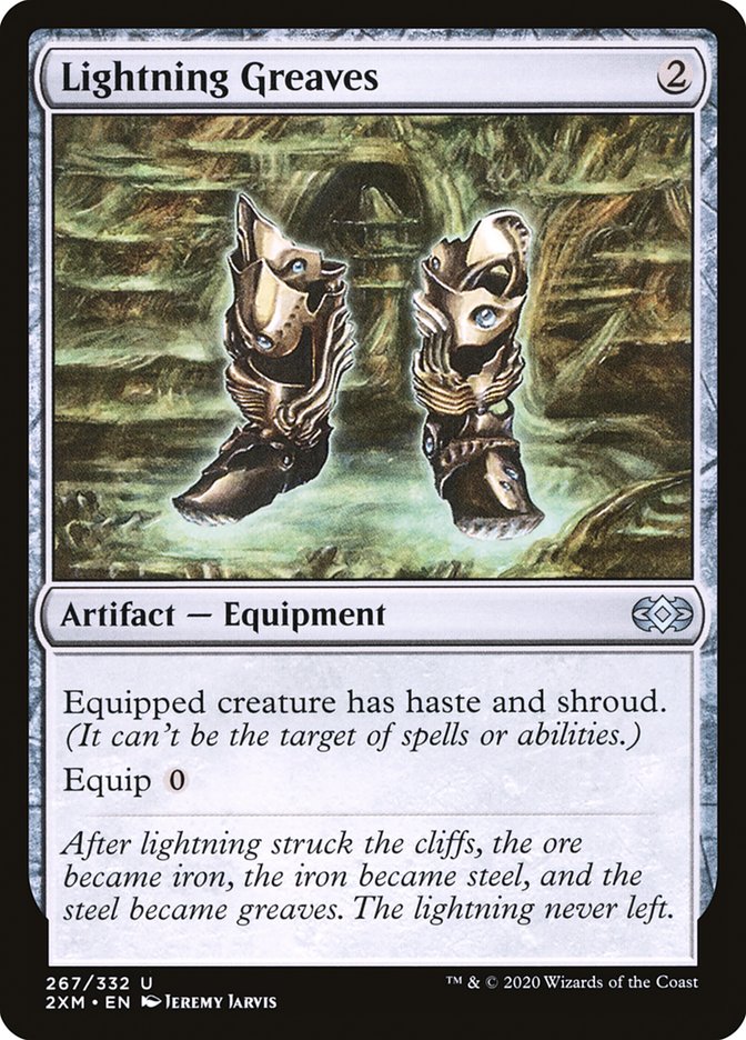 {C} Lightning Greaves [Double Masters][2XM 267]