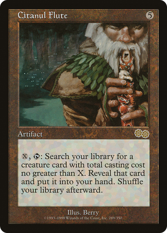 {R} Citanul Flute [Urza's Saga][USG 289]