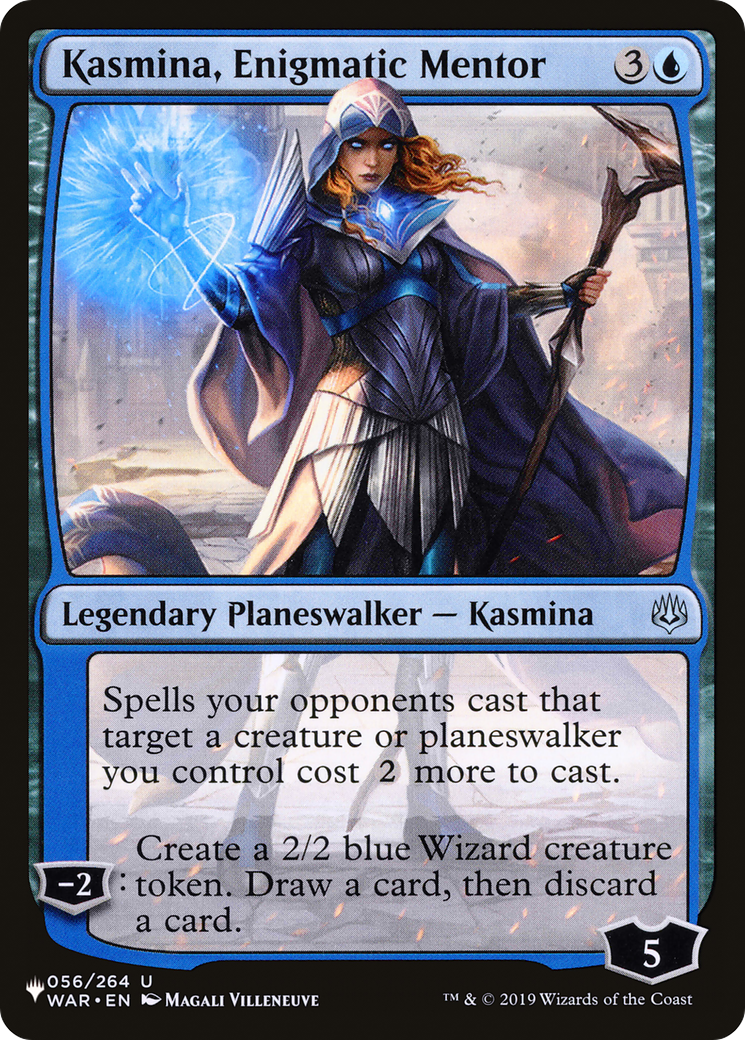 Kasmina, Enigmatic Mentor [LIST WAR-56]