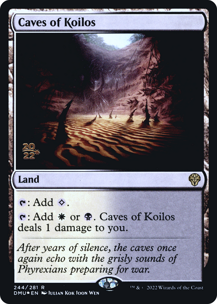 {R} Caves of Koilos [Dominaria United Prerelease Promos][PR DMU 244]