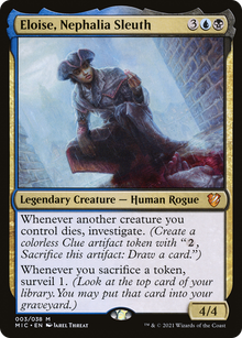 {R} Eloise, Nephalia Sleuth [Innistrad: Midnight Hunt Commander][MIC 003]