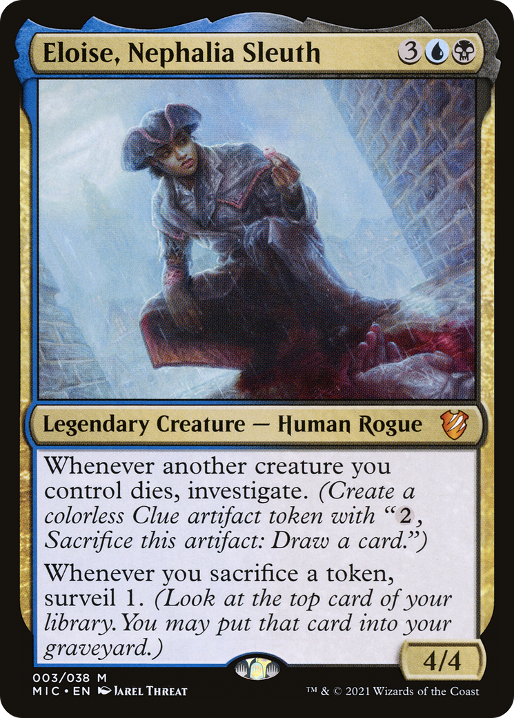 {R} Eloise, Nephalia Sleuth [Innistrad: Midnight Hunt Commander][MIC 003]