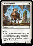 {R} Loyal Warhound [Bloomburrow Commander][BLC 107]