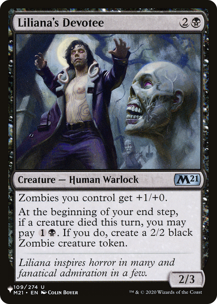 Liliana's Devotee [LIST 109/274]