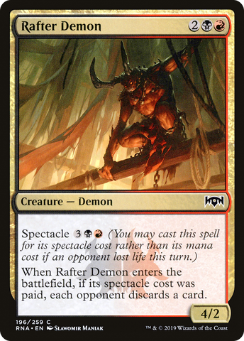 {C} Rafter Demon [Ravnica Allegiance][RNA 196]