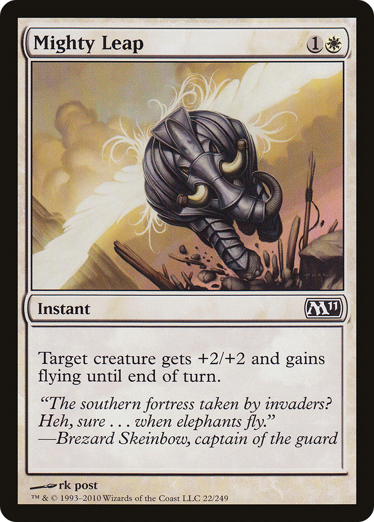 {C} Mighty Leap [Magic 2011][M11 022]