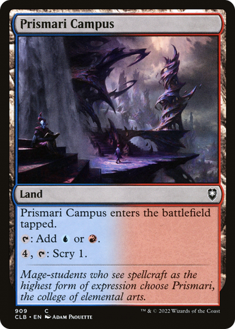 {C} Prismari Campus [Commander Legends: Battle for Baldur's Gate][CLB 909]