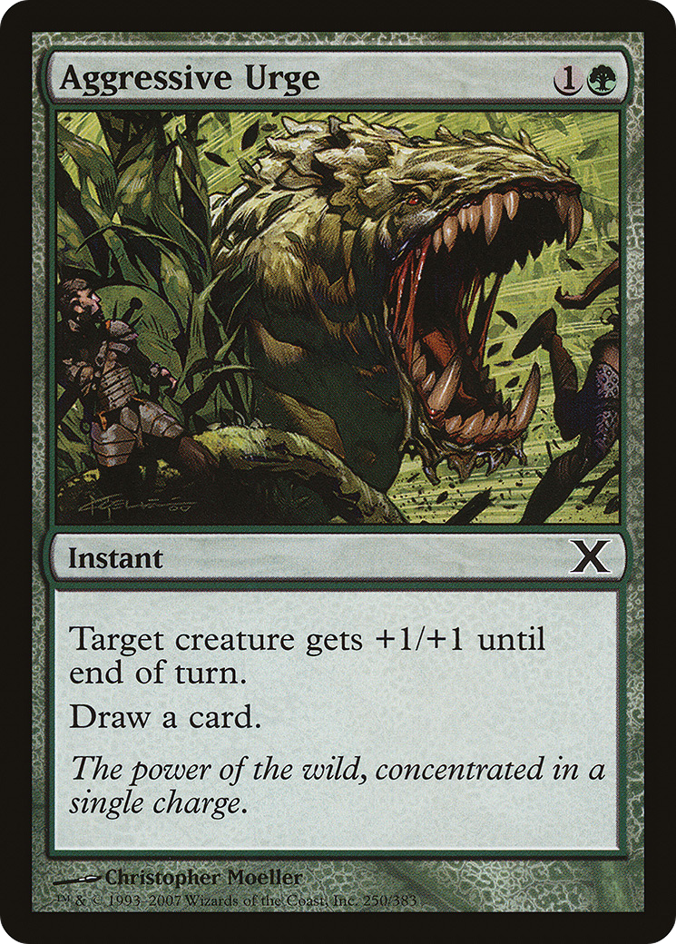 {C} Aggressive Urge [Tenth Edition][10E 250]