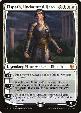 {R} Elspeth, Undaunted Hero [Theros Beyond Death][THB 270]