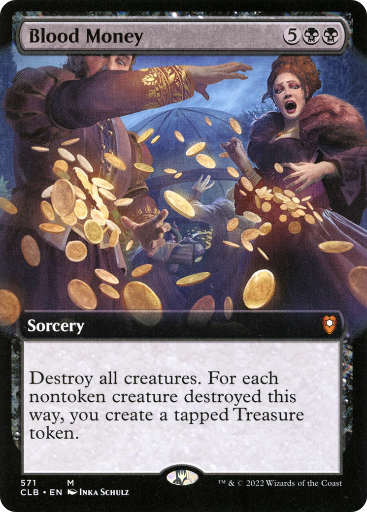 {R} Blood Money (Extended Art) [Commander Legends: Battle for Baldur's Gate][CLB 571]