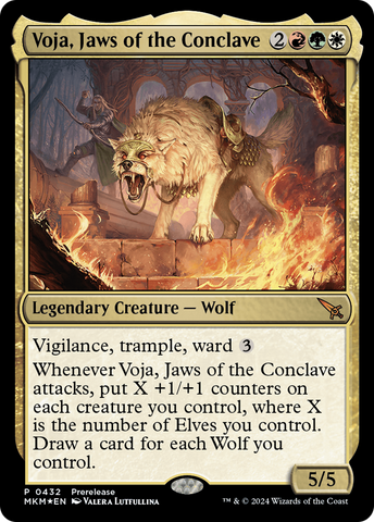 {R} Voja, Jaws of the Conclave [Murders at Karlov Manor Prerelease Promos][MKM 432]
