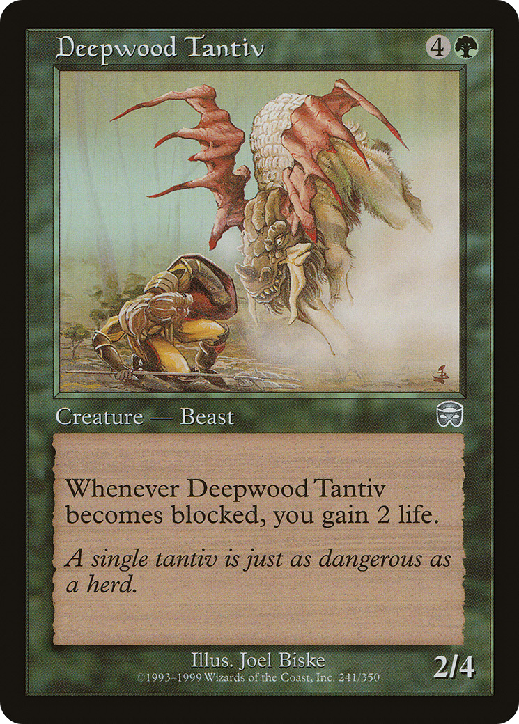 {C} Deepwood Tantiv [Mercadian Masques][MMQ 241]