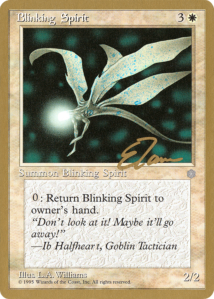 {R} Blinking Spirit (Eric Tam) [Pro Tour Collector Set][GB PTC ET8]