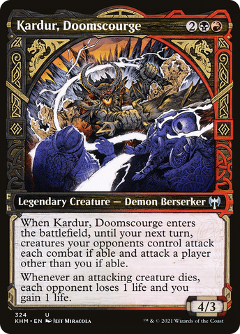 {C} Kardur, Doomscourge (Showcase) [Kaldheim][KHM 324]