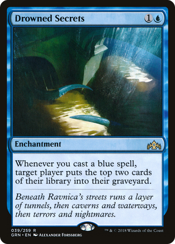 {R} Drowned Secrets [Guilds of Ravnica][GRN 039]