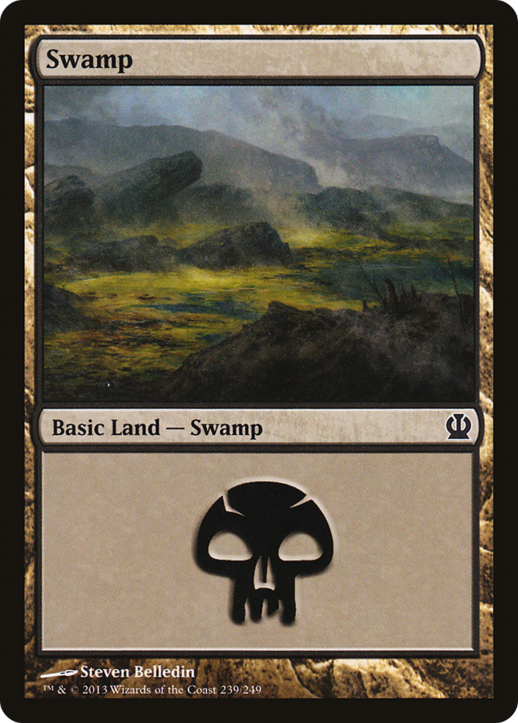 {B}[THS 239] Swamp (239) [Theros]