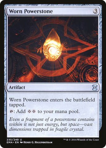 {C} Worn Powerstone [Eternal Masters][EMA 235]
