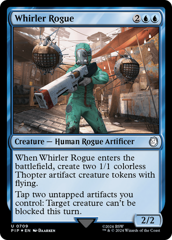 {C} Whirler Rogue (Surge Foil) [Fallout][PIP 709]