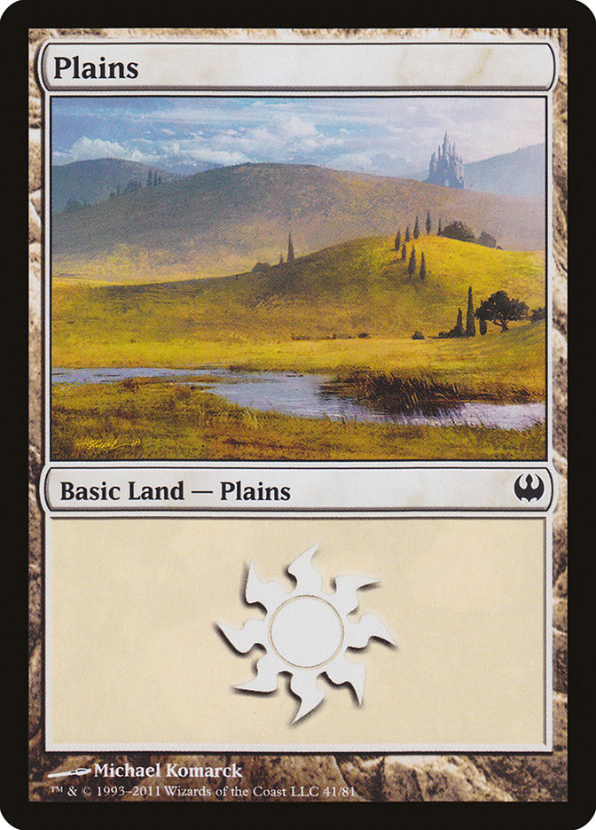 {B}[DDG 041] Plains (41) [Duel Decks: Knights vs. Dragons]