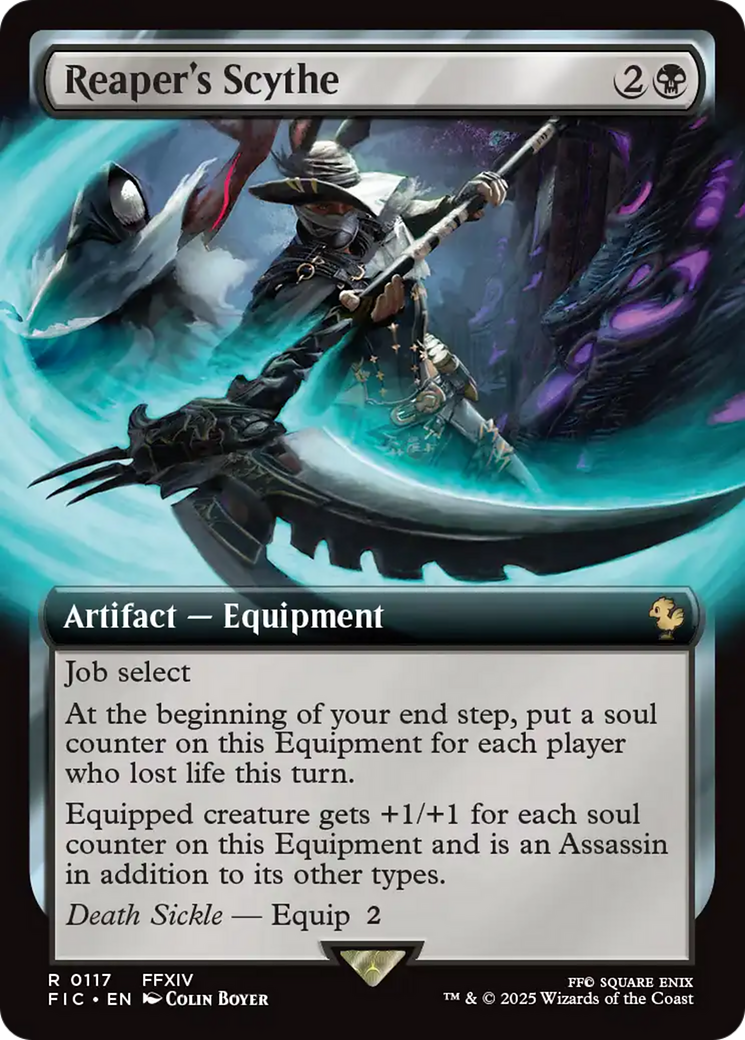 {R} Reaper's Scythe (Extended Art) [FINAL FANTASY Commander][FIC 117]