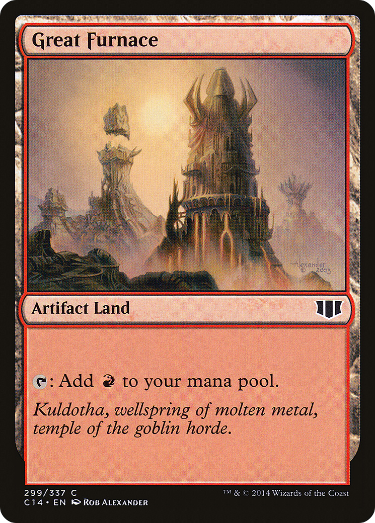 {C} Great Furnace [Commander 2014][C14 299]