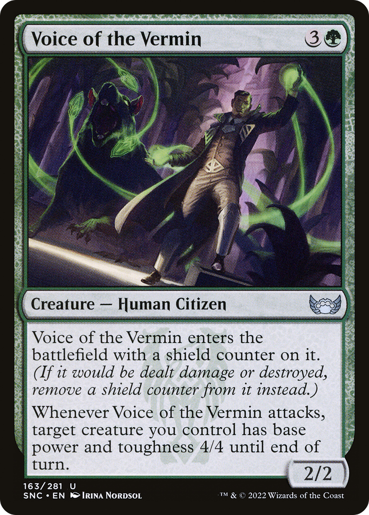 {C} Voice of the Vermin [Streets of New Capenna][SNC 163]