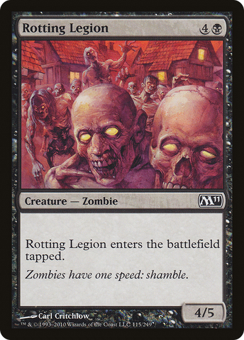 {C} Rotting Legion [Magic 2011][M11 115]