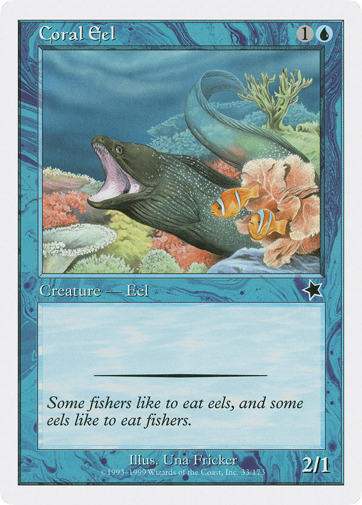 {C} Coral Eel [Starter 1999][S99 033]