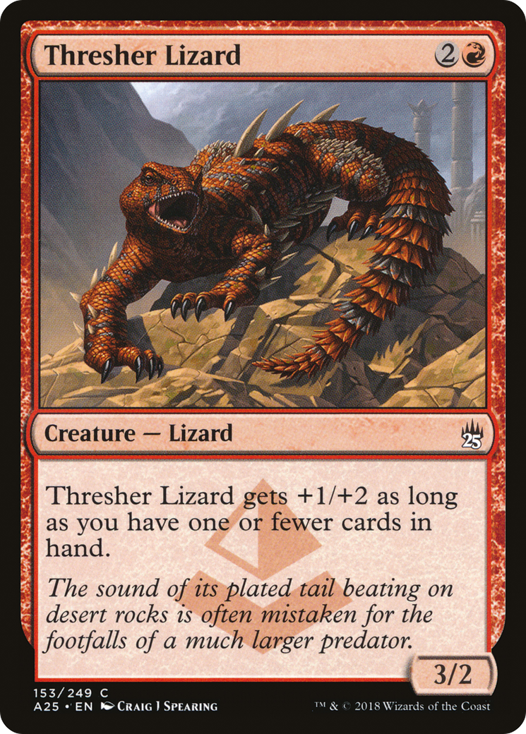 {C} Thresher Lizard [Masters 25][A25 153]